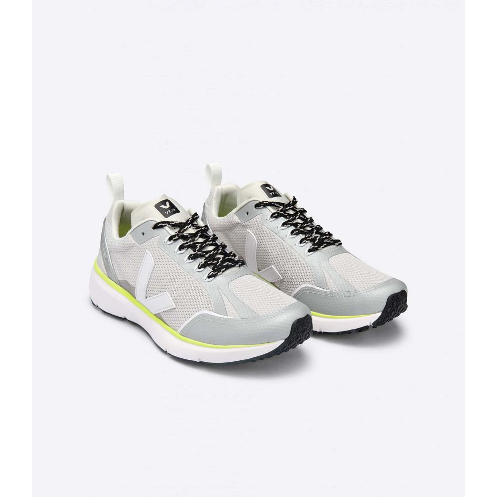 Veja CONDOR 2 ALVEOMESH Men's Running Shoes Silver | CA 130DFM